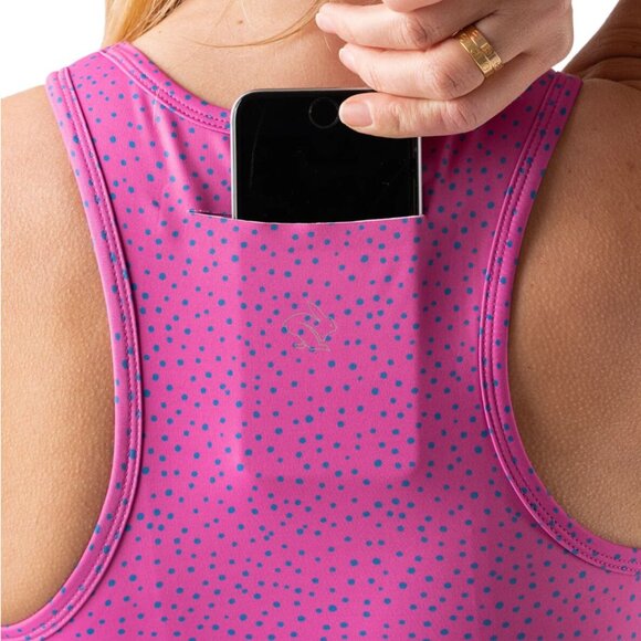 Run In Rabbit Polka Dot Utilibra-Vo Sports Bra Size Large - Picture 8 of 11